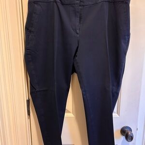 Talbots Navy Straight Leg Pants